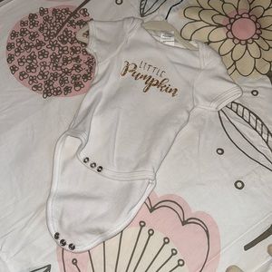 Little pumpkin onesie